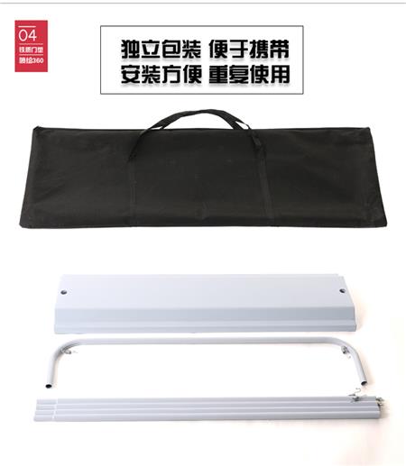 金色門型展架80x180展示架戶外廣告易拉寶黑色鐵質門型展架掛畫架