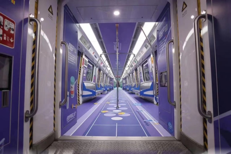 地鐵車貼怎么玩？來(lái)看看杭州亞運(yùn)會(huì)花樣玩法